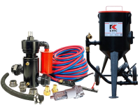 Пескоструйный аппарат PST-25 с фильтром, КПДУ twin 10 п.м.