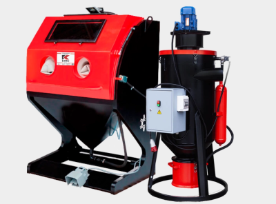 Пескоструйная камера PST-КСО-130 инжекторная, с ФВ, без ФВР, без выдвижного поворотного стола