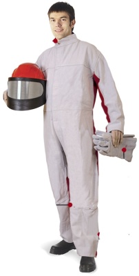 Костюм абразивоструйщика CONTRACOR, замша / хлопок, без перчаток р-р 56 (XL)